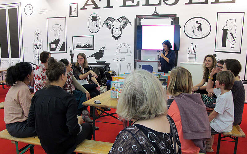 Workshop kleur in de boekenkast