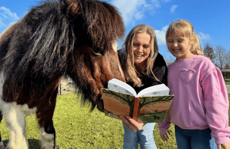 Lize van Ginkel leest voor