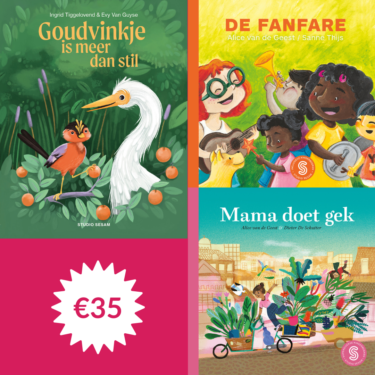 Lenteactie: 3 Sesam-prentenboeken