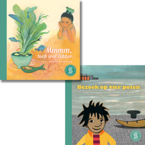 Mmmm, toch wel lekker / Bezoek op vier poten Cover