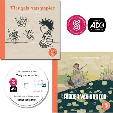Luisterverhalen 'Vleugels van papier & Ridder van karton', CD