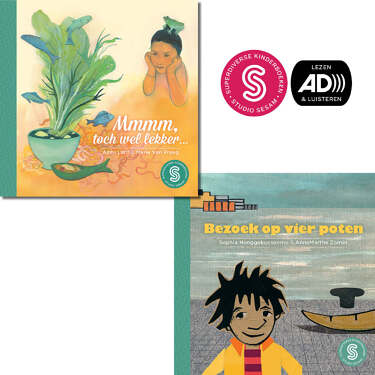 Luisterverhalen 'Mmmm, toch wel lekker' & 'Bezoek op vier poten', CD