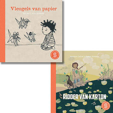 Vleugels van papier / Ridder van karon Cover